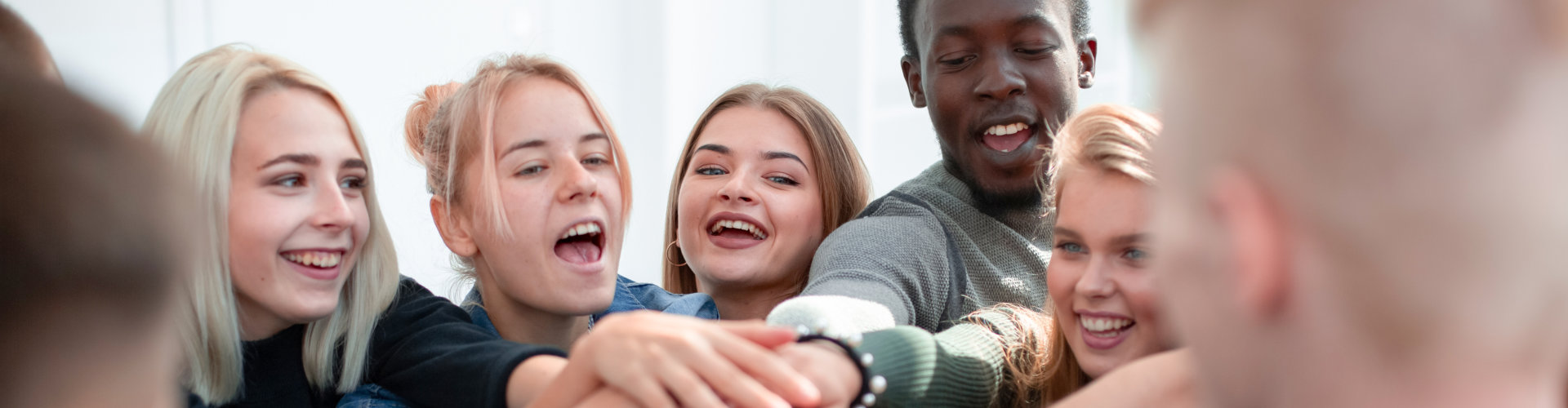 group of teenagers